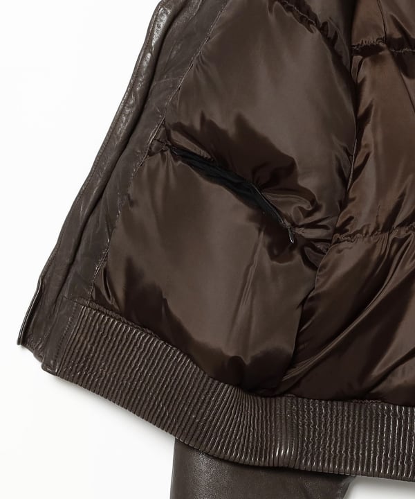 BEAMS（ビームス）ワイドショートフィット G-1 シープレザー