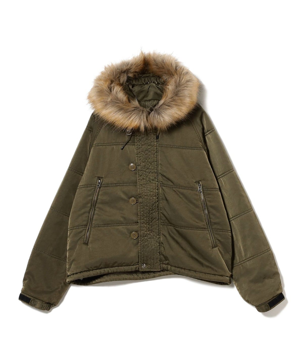 ガーメントダイ N-3B ジャケット ブルゾン MEN OLIVE S ガーメントダイ N-3B ジャケット ブルゾン MEN OLIVE S