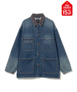 【+15%ポイントUP】デニム ルーズ カバーオール
