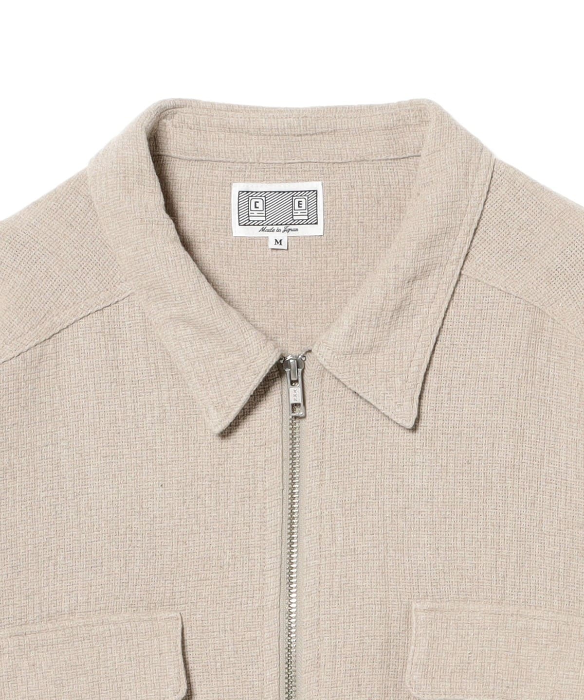 BEAMS（ビームス）C.E / C/L ZIP SHORT SHIRT JACKET（ブルゾン