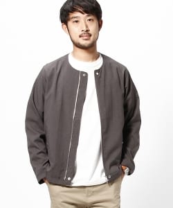 ▲BEAMS / ノーカラー ライダース