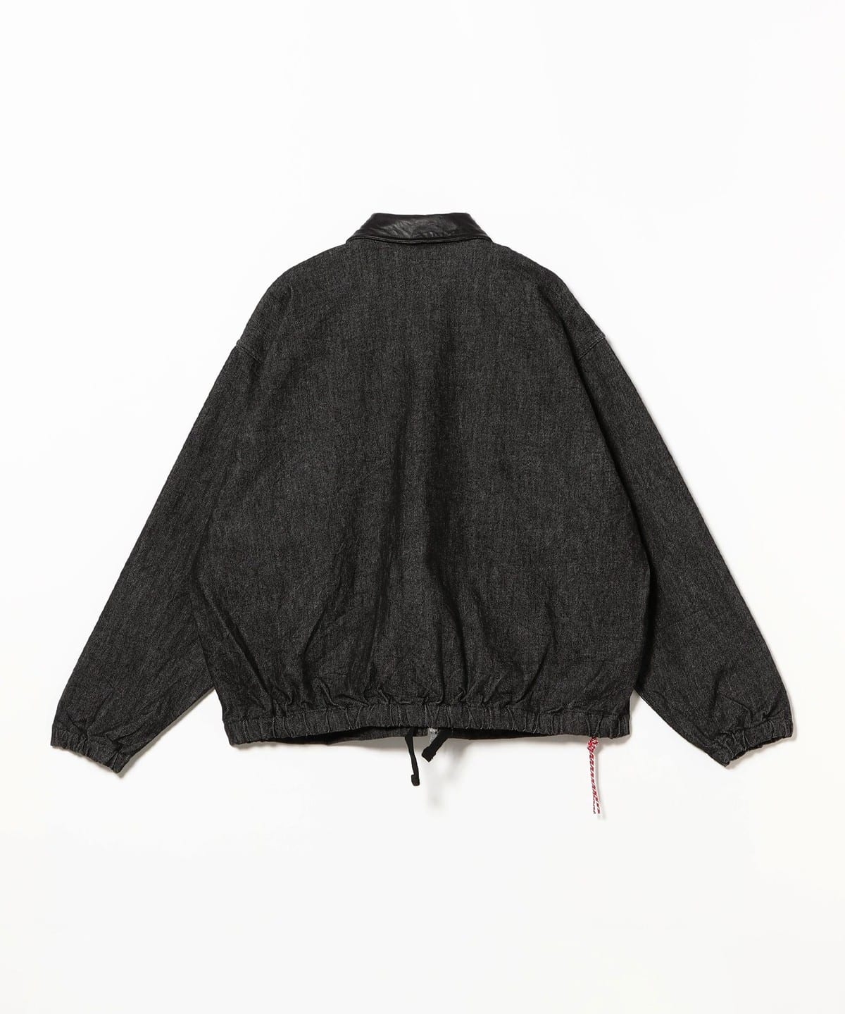 BEAMS JAPAN モンスター ストレッチ デニム ブルゾン　BLACK BEAMS JAPAN（ビームス ジャパン）モンスター ストレッチ デニム