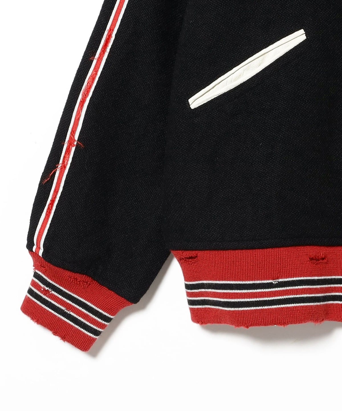 BEAMS（ビームス）NEEDLES / Deconstructed Lettered Jacket - Wool