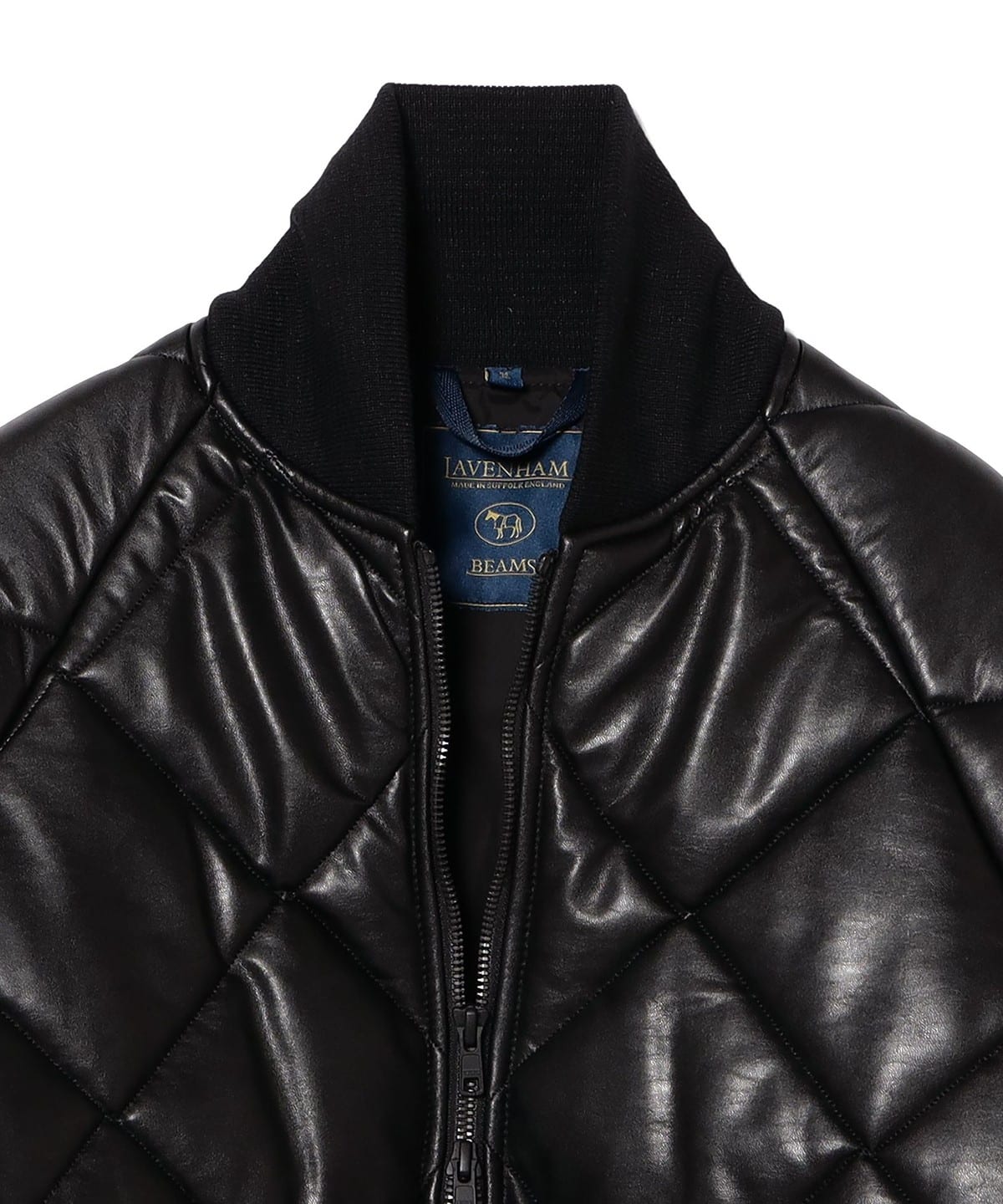BEAMS（ビームス）【別注】LAVENHAM / QUILTED BOMBER JACKET