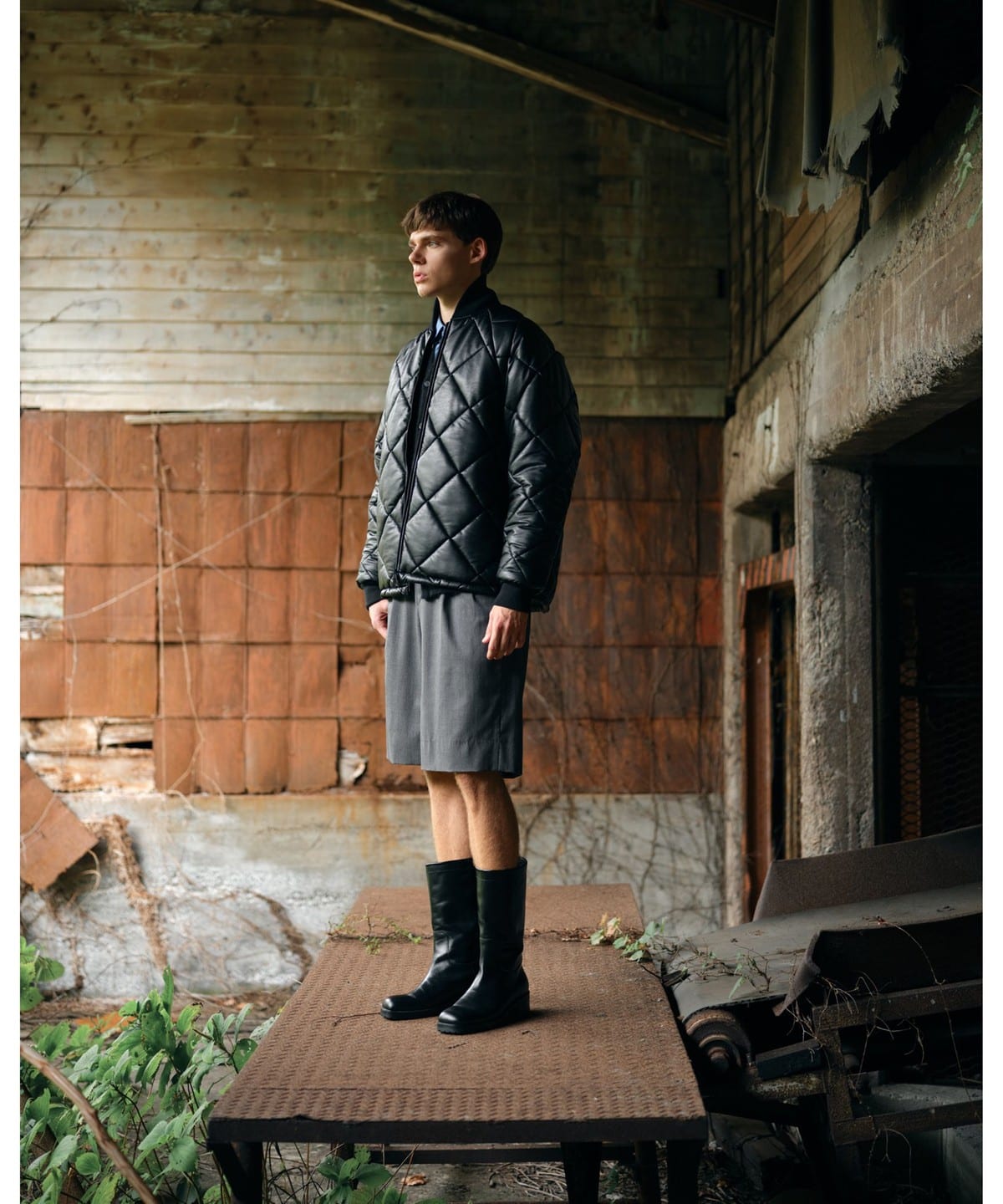 BEAMS（ビームス）【別注】LAVENHAM / QUILTED BOMBER JACKET