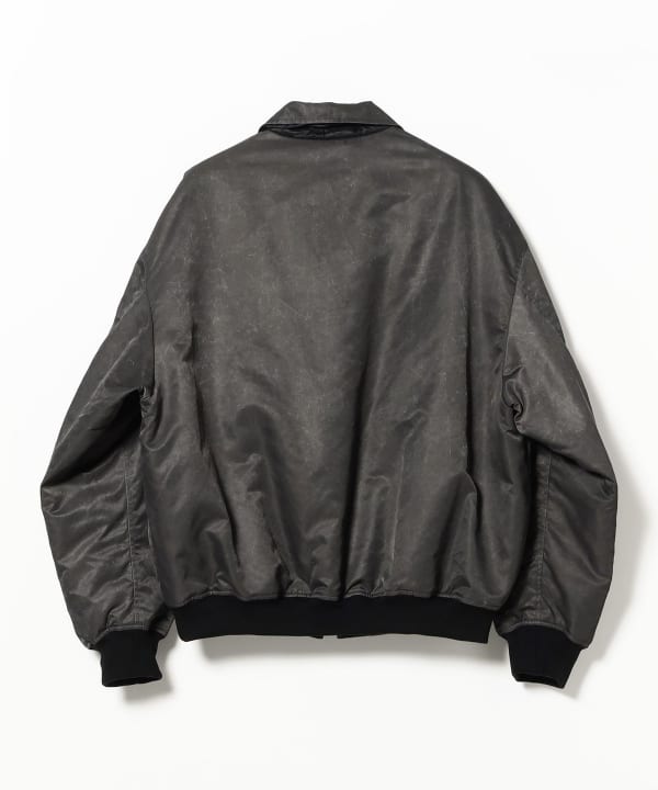 【別注】ryaw / VEIN REVERSIBLE BOMBER JACKET