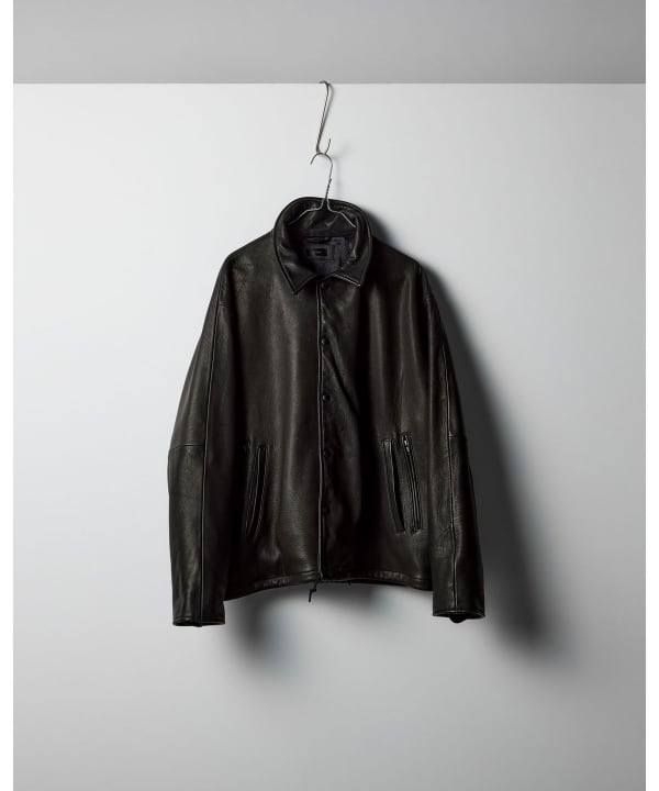 【ショップ限定商品】the A / Leather Coach Jacket