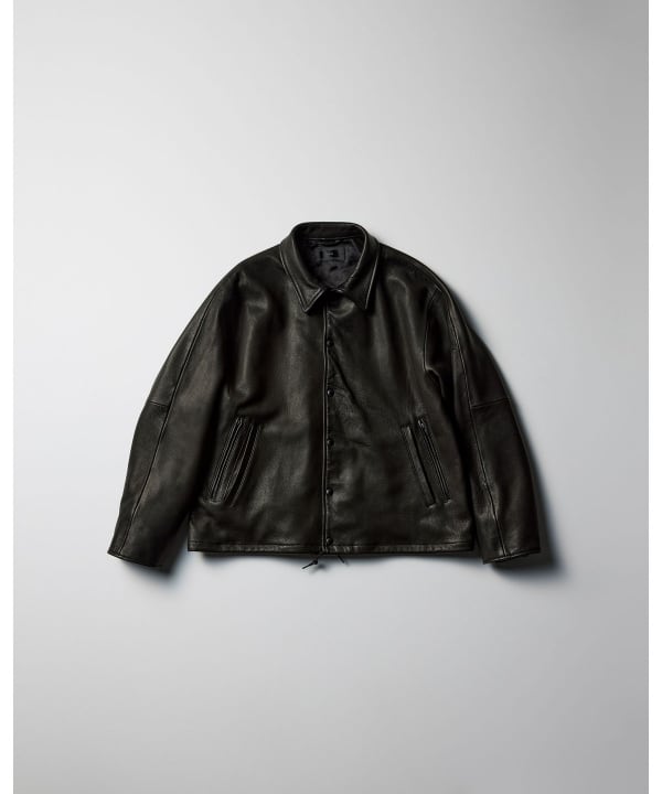 【ショップ限定商品】the A / Leather Coach Jacket