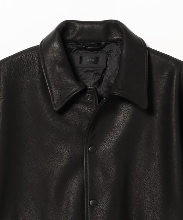 【ショップ限定商品】the A / Leather Coach Jacket