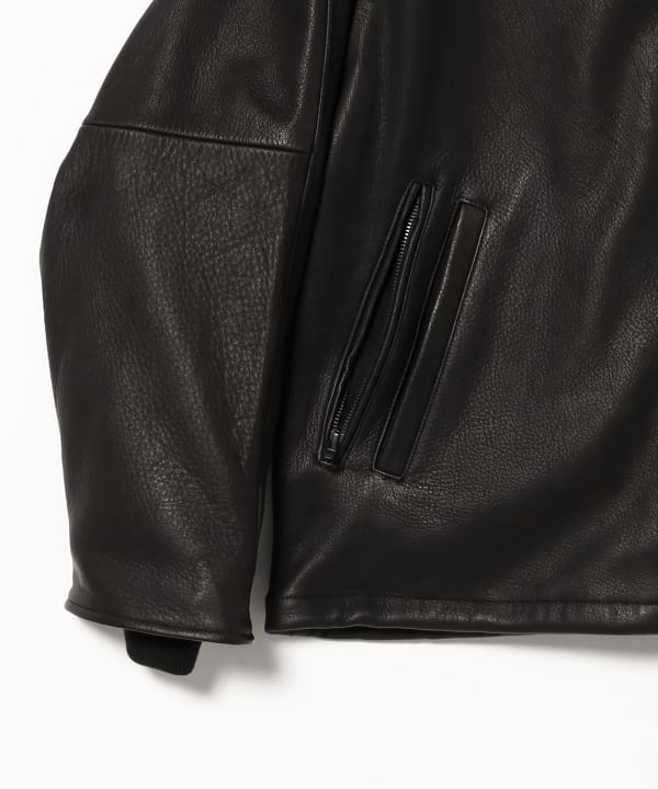 【ショップ限定商品】the A / Leather Coach Jacket