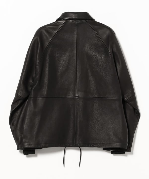 【ショップ限定商品】the A / Leather Coach Jacket