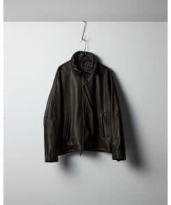 【ショップ限定商品】the A / Leather Coach Jacket