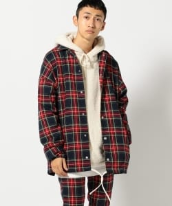VAPORIZE / Tartan Check Coach Jacket