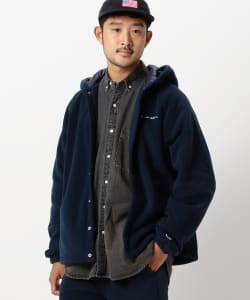 ▲Champion × BEAMS / 別注 POLARTEC(R) Hood Coach Jacket