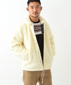▲Lee × BEAMS / 別注 ボア コーチジャケット