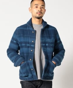▲REMI RELIEF × BEAMS PLUS / 別注 インディゴ ネイティブ ラグジャケット
