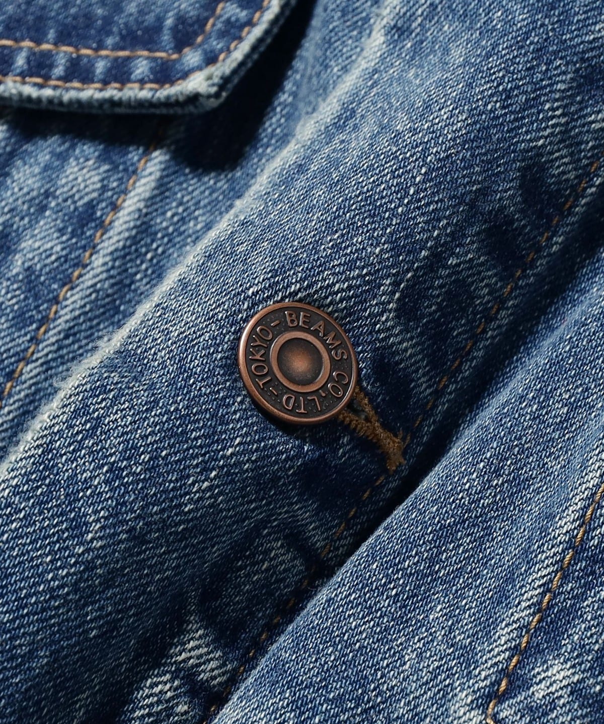 BEAMS（ビームス）Damage Denim Jacket（ブルゾン デニムジャケット
