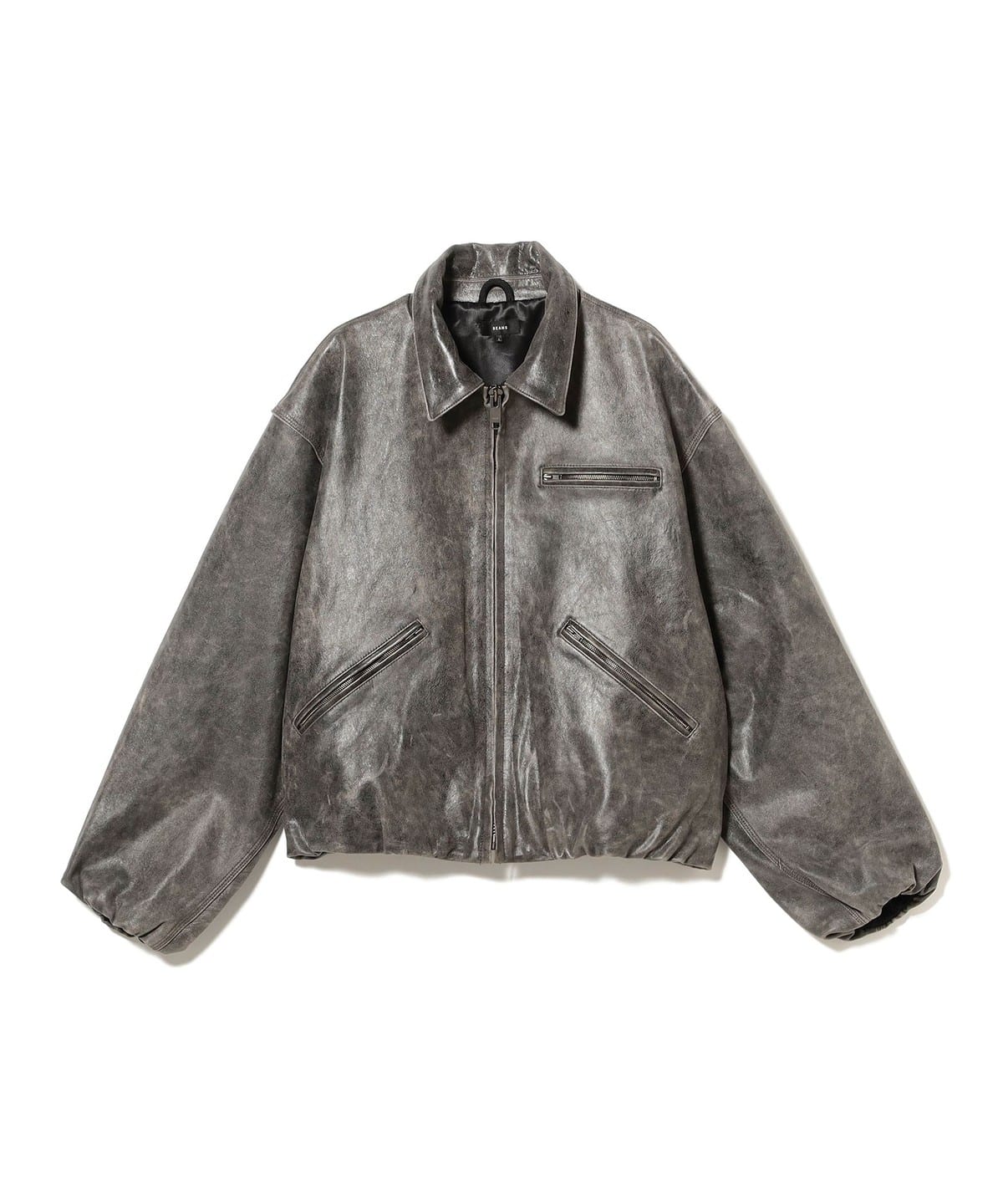 BEAMS（ビームス）Leather Zip Bloson（ブルゾン レザーブルゾン）通販