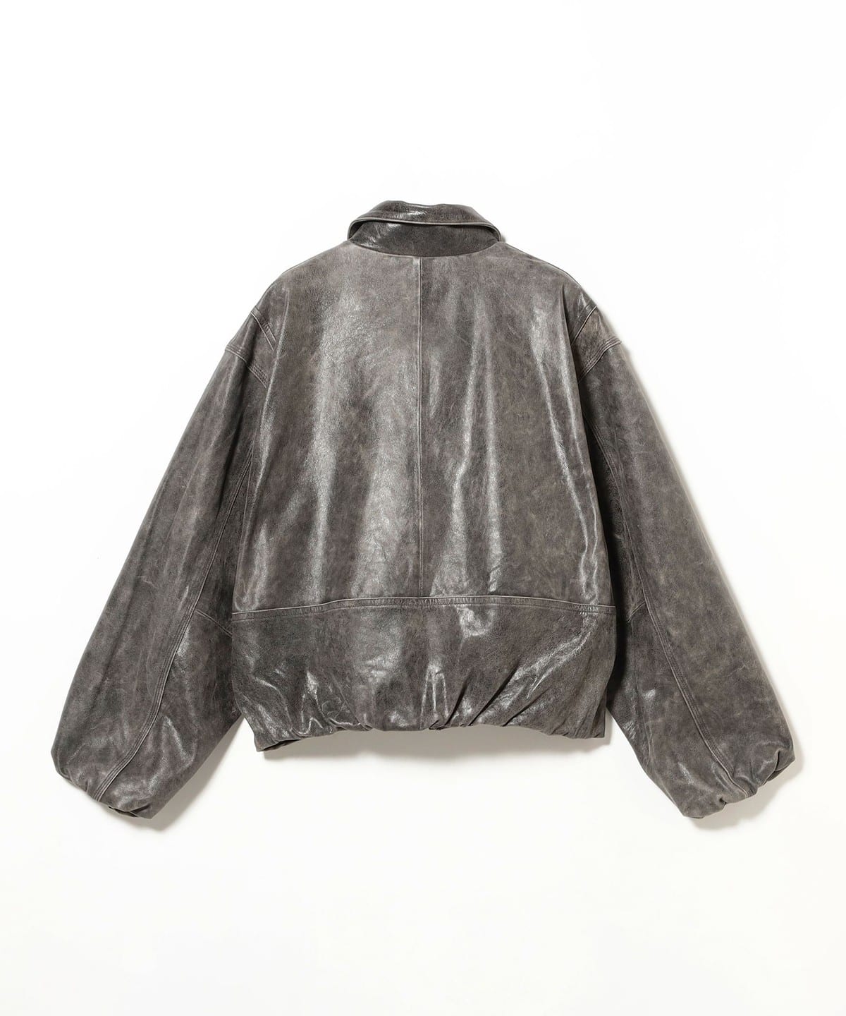 BEAMS（ビームス）Leather Zip Bloson（ブルゾン レザーブルゾン）通販