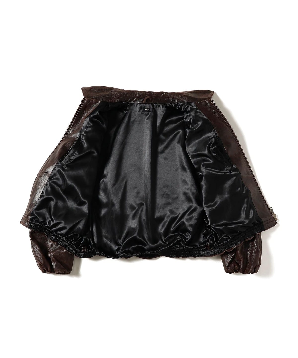 BEAMS（ビームス）Leather Zip Bloson（ブルゾン レザーブルゾン）通販