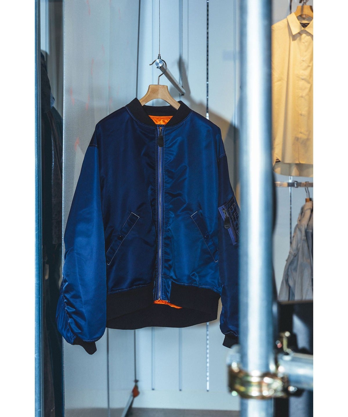 BEAMS（ビームス）Crazy MA-1 Jacket（ブルゾン ブルゾン）通販｜BEAMS