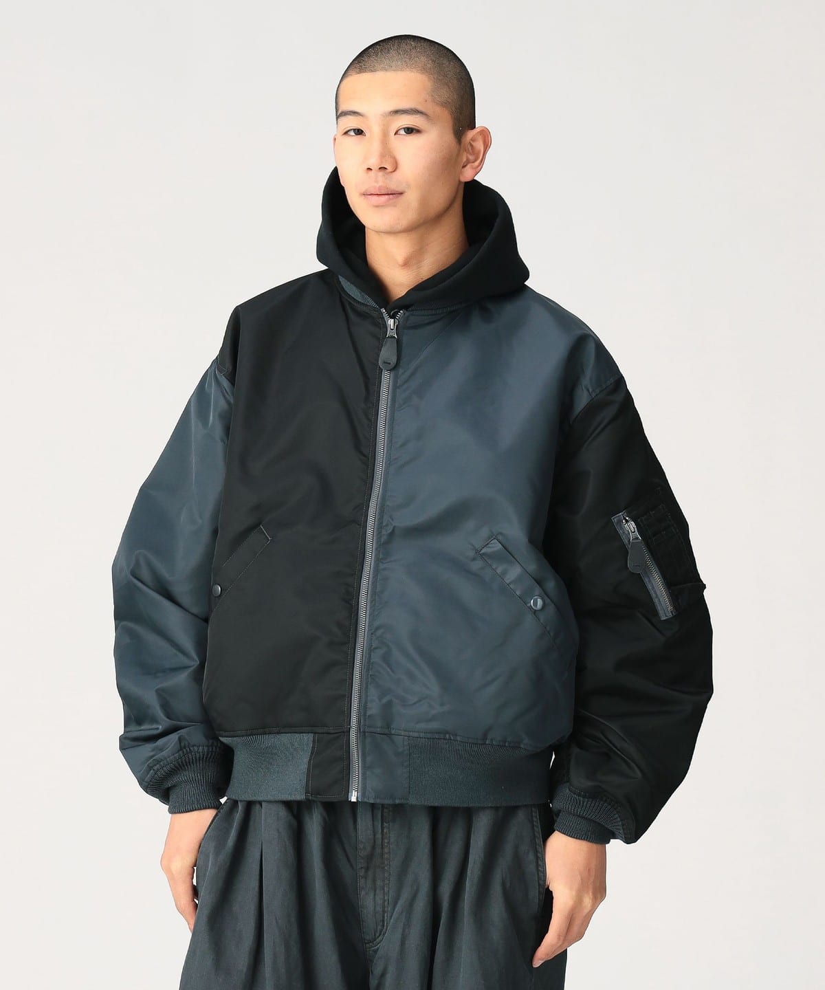 BEAMS（ビームス）Crazy MA-1 Jacket（ブルゾン ブルゾン）通販｜BEAMS