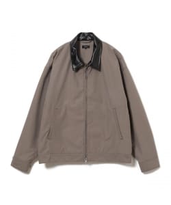 レザーカラー ブルゾン