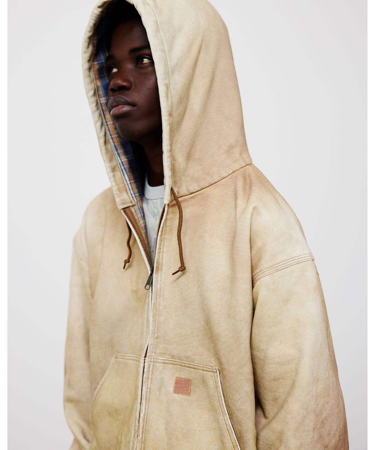 BEAMS（ビームス）Mock Print Hoodie（ブルゾン ブルゾン）通販｜BEAMS