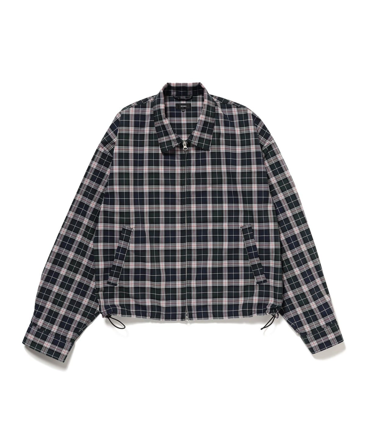 BEAMS（ビームス）チェック ジップ ブルゾン（ブルゾン ブルゾン）通販