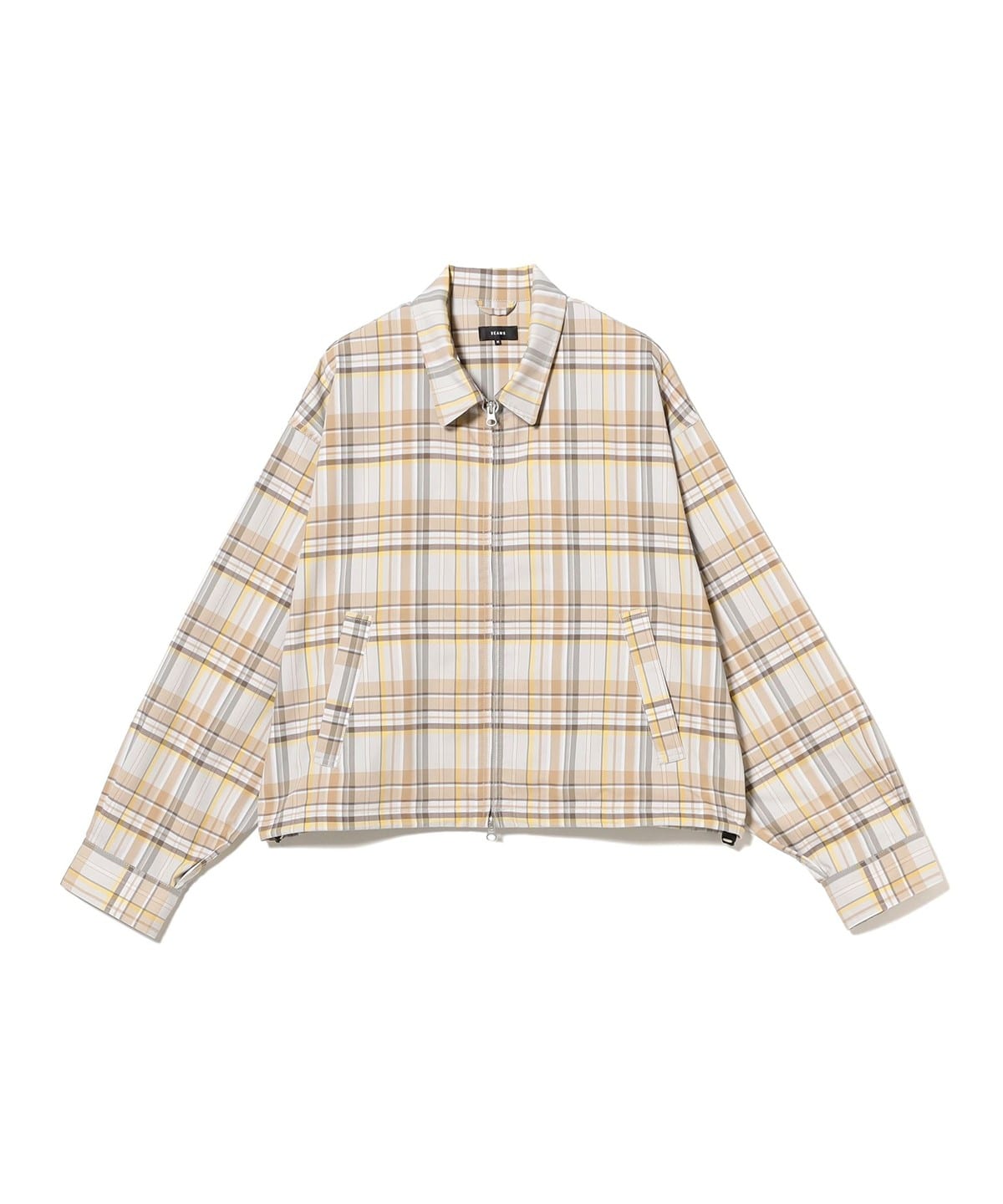 BEAMS（ビームス）【5/14再値下げ】Short Check Zip Blouson（ブルゾン
