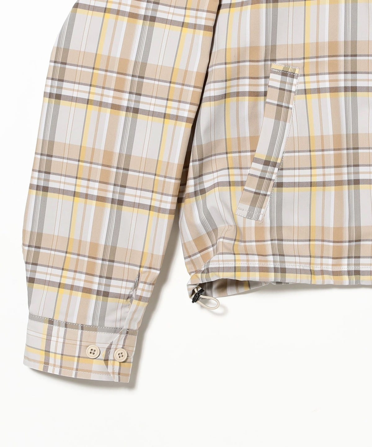 BEAMS（ビームス）Short Check Zip Blouson（ブルゾン ブルゾン）通販