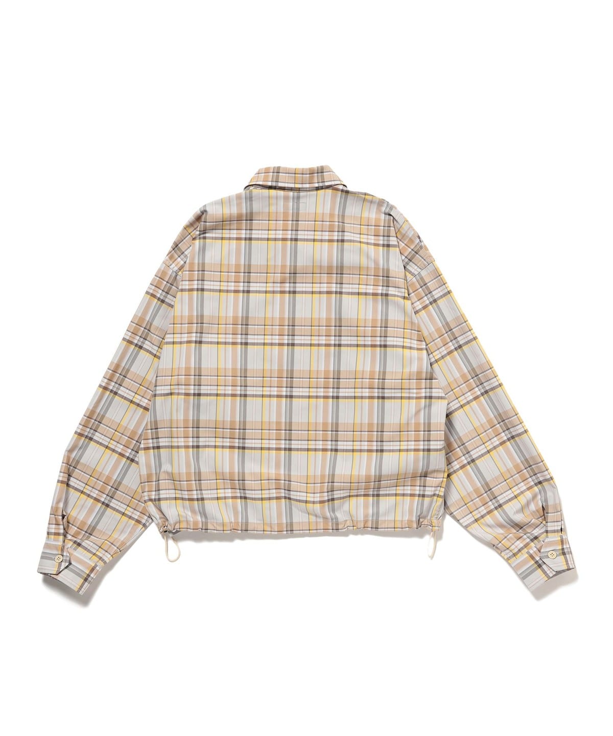 BEAMS（ビームス）チェック ジップ ブルゾン（ブルゾン ブルゾン）通販