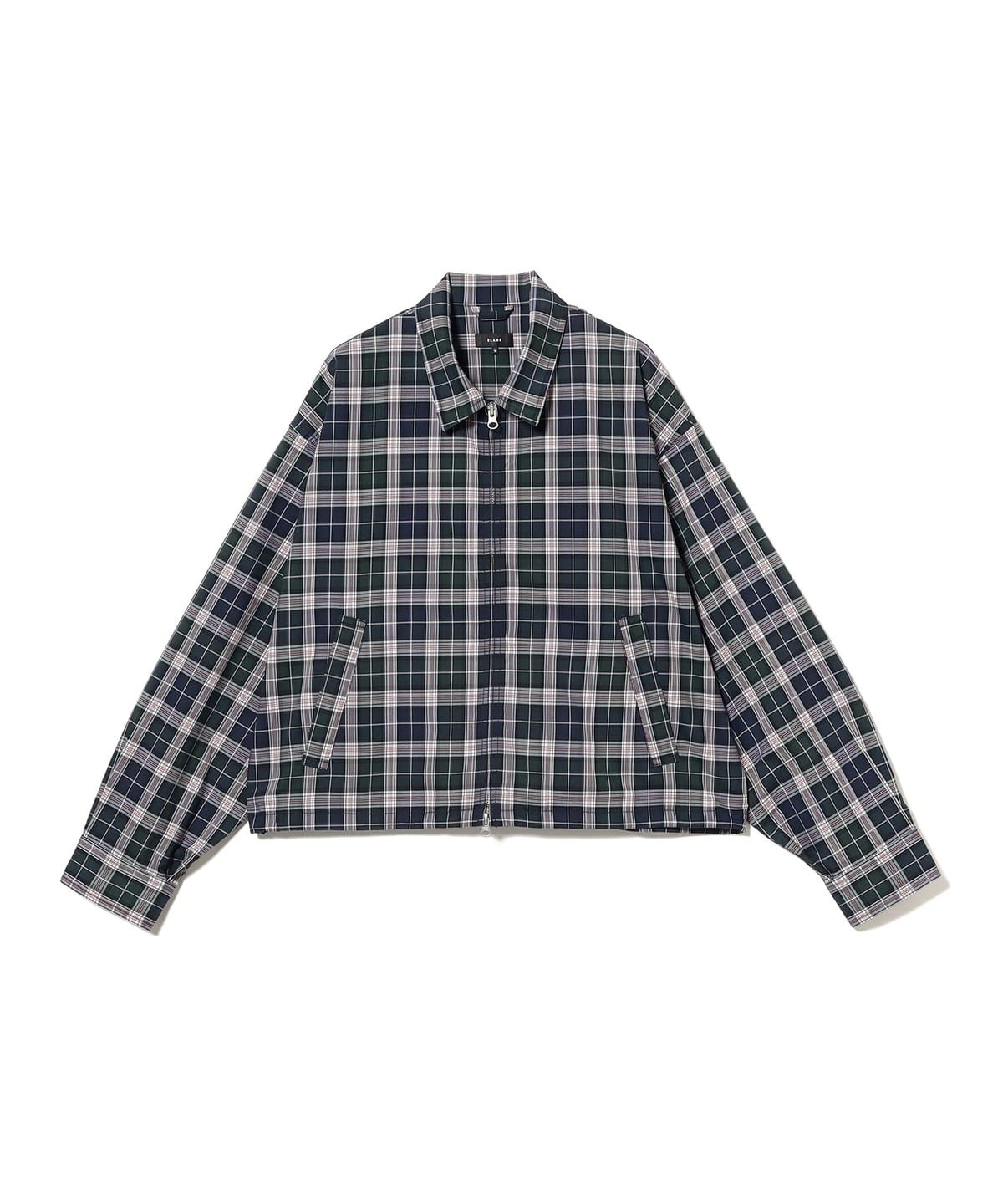 はこ様確認用 SUNSEA 31th Collectionの新作、(Reversible) Cotton Check Blouson