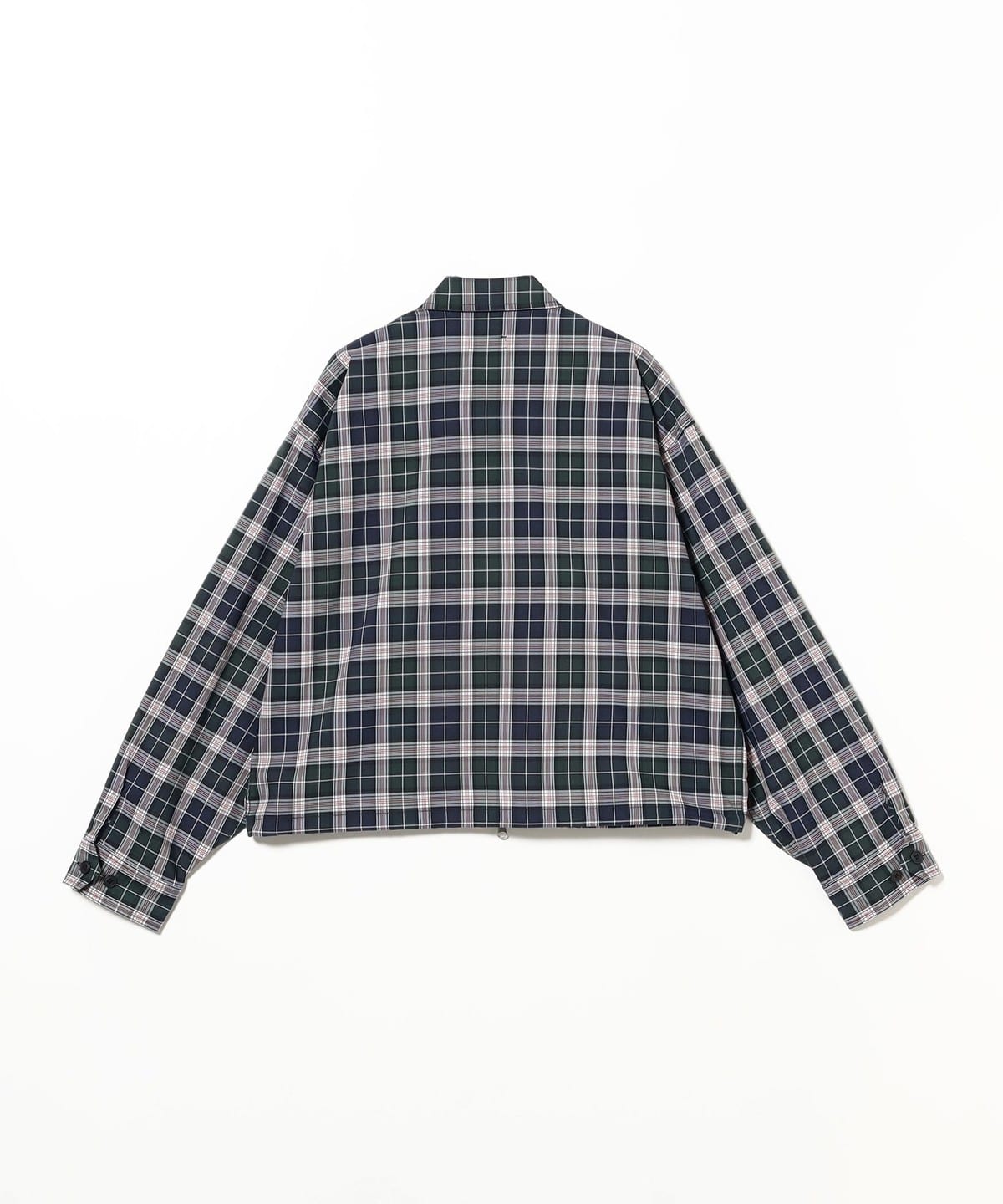 BEAMS（ビームス）Short Check Zip Blouson（ブルゾン ブルゾン）通販