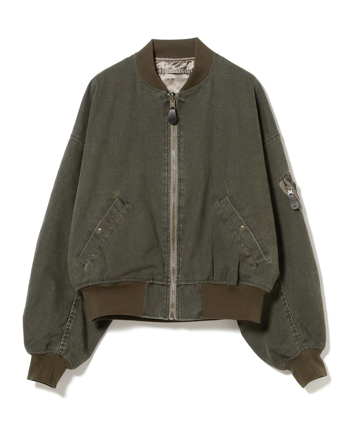 BEAMS（ビームス）リバーシブル フェード ボンバー ジャケット