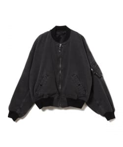 リバーシブル フェード ボンバー ジャケット