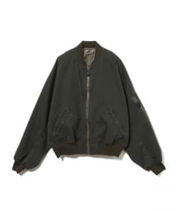 リバーシブル フェード ボンバー ジャケット