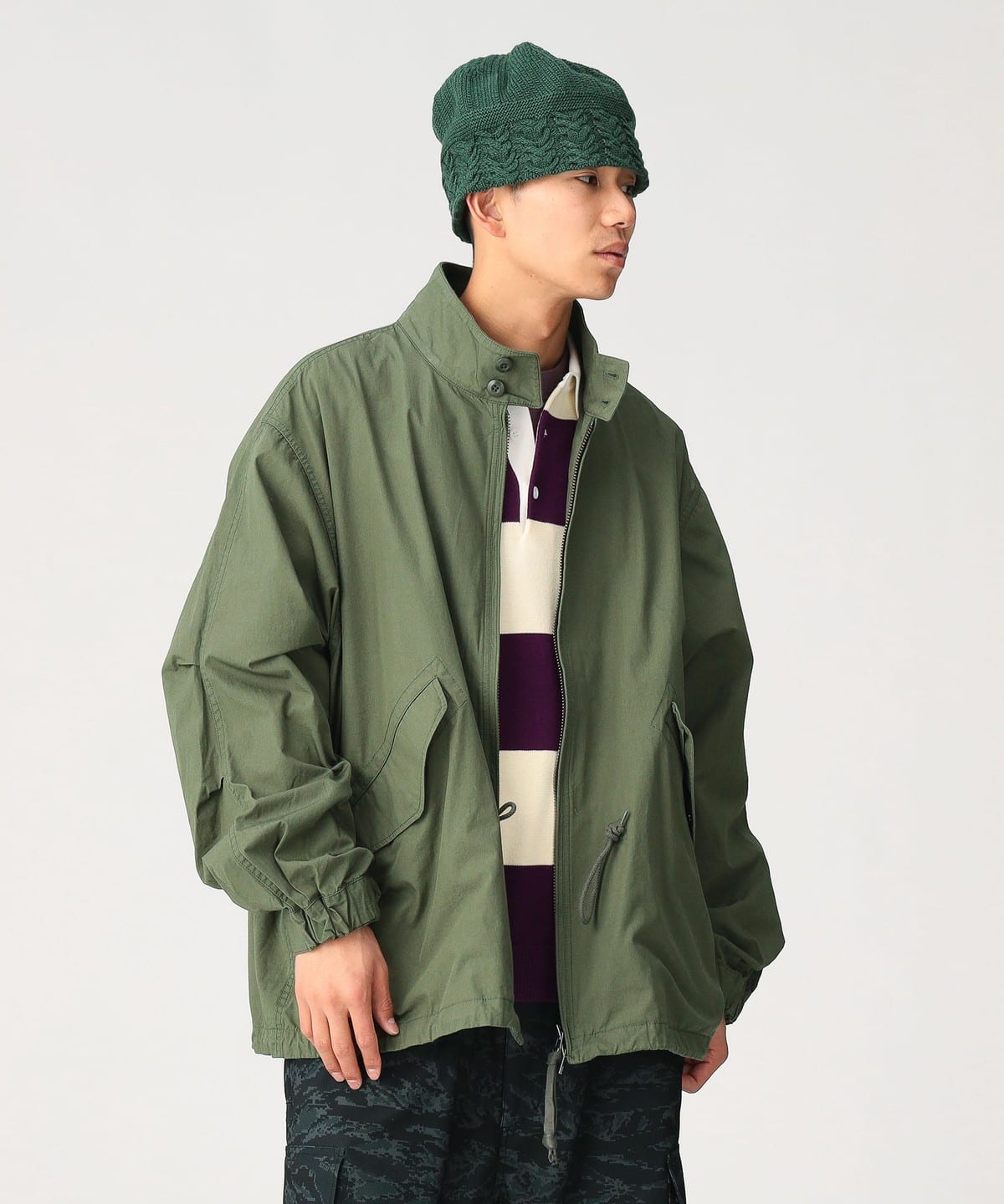 BEAMS ワイドフィット G9 モッズブルゾン BEAMS（ビームス）G9 モッズブルゾン【ワイドフィット】（ブルゾン