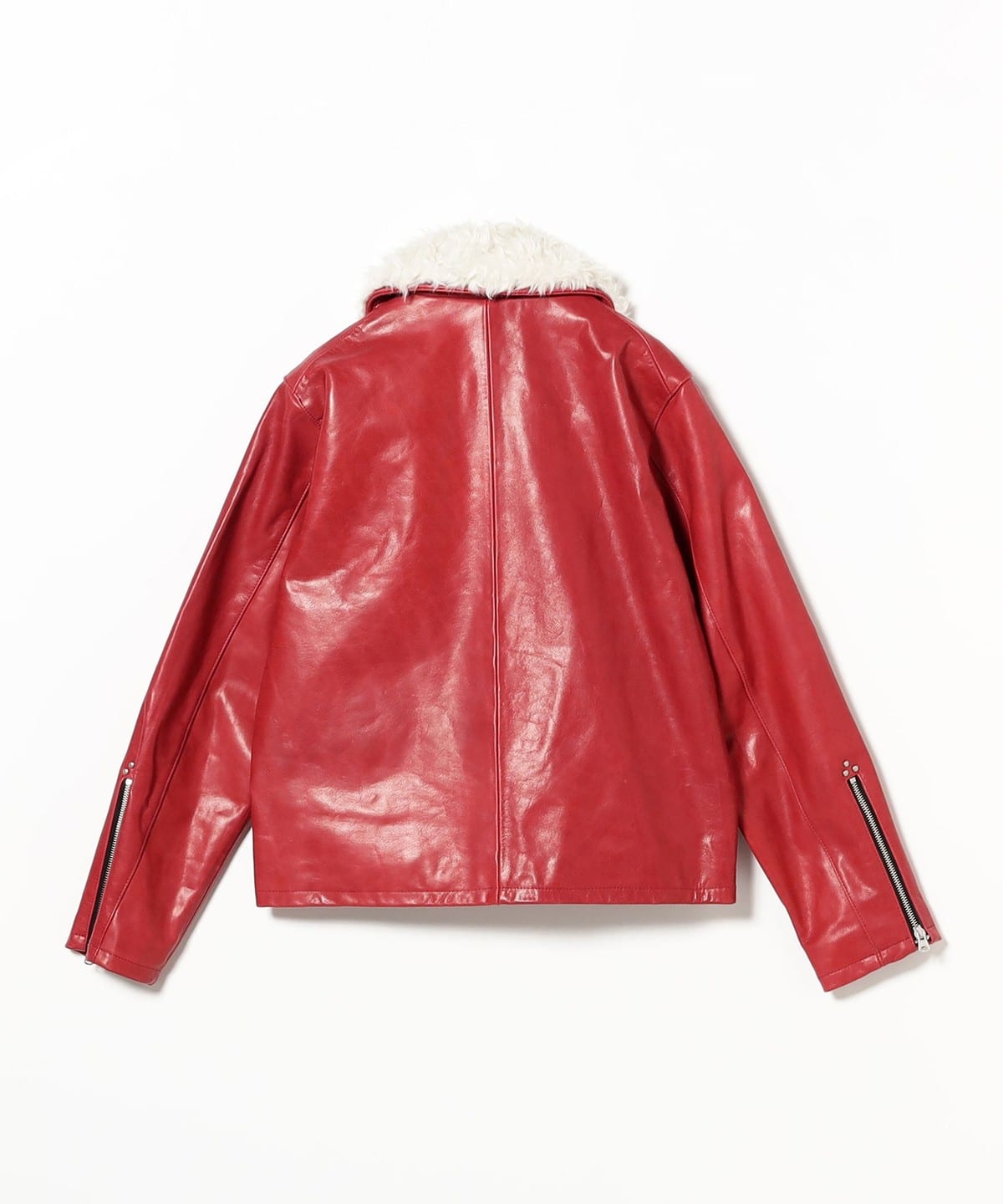 ジャケット・アウター FUTURE ARCHIVE / LEATHER ZIP UP BLOUSON