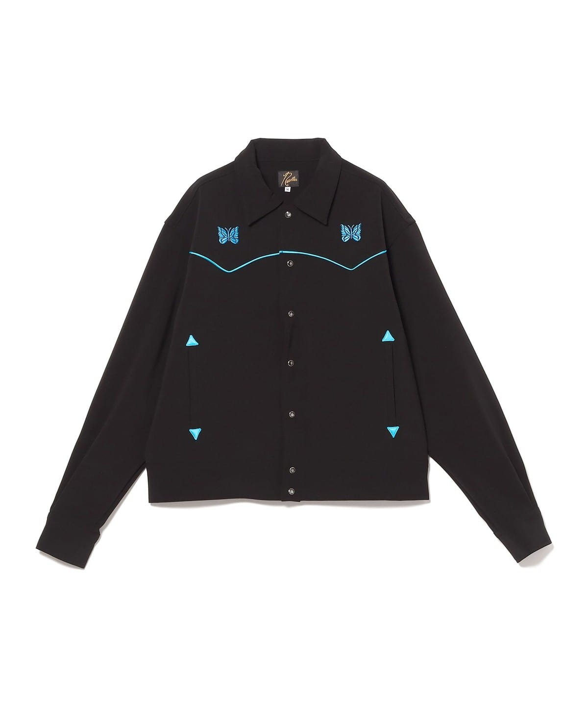 NEEDLES ニードルズ / Piping Cowboy Jkt-Poly Double Cloth ブルゾン MEN BLACK S NEEDLES ニードルズ / Piping Cowboy Jkt-Poly Double Cloth ブルゾン MEN BLACK S