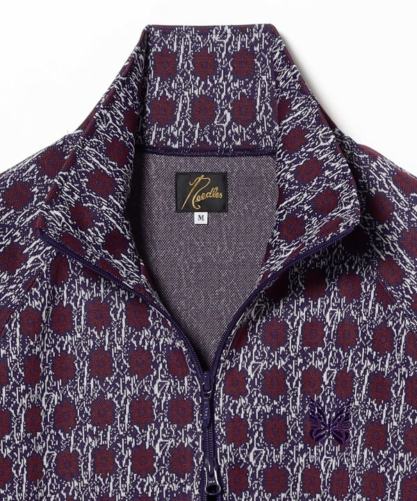 NEEDLES × BEAMS TRACK JACKET M BEAMS（ビームス）NEEDLES / TRACK JACKET - POLY JACQUARD（ブルゾン