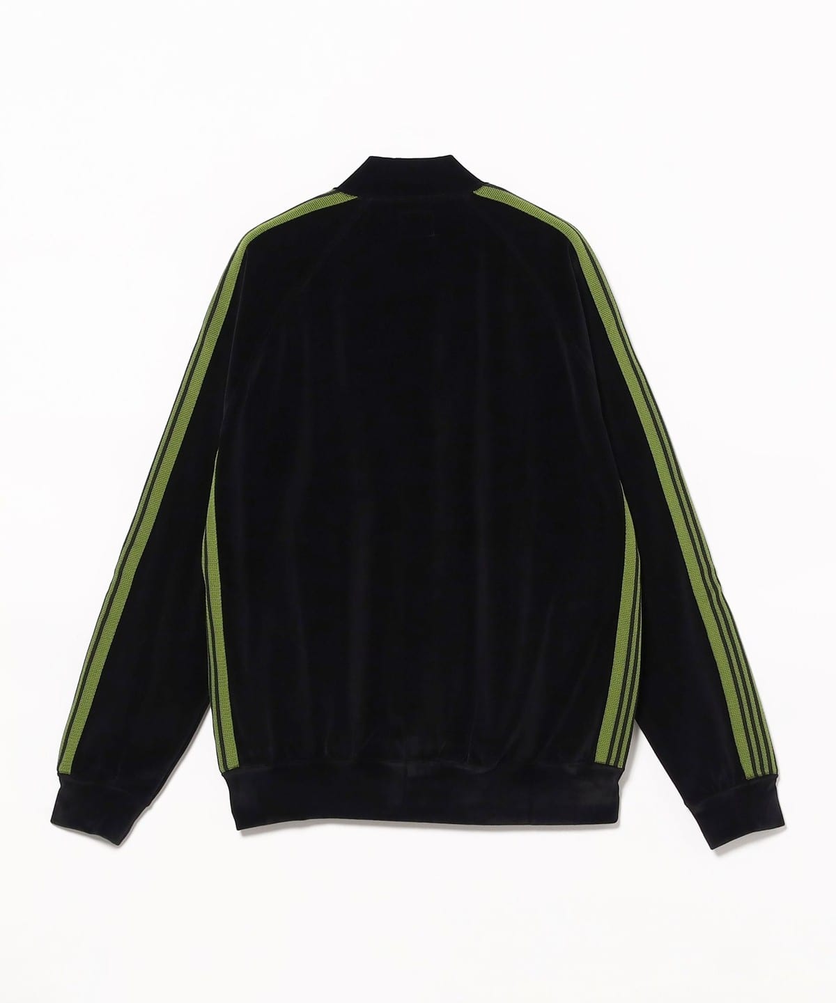 【限定品】 Needles × BEAMS ベロア トラックジャケット ブラック 19aw ファッション 【限定品】 Needles × BEAMS ベロア トラック
