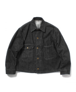 ▲BEAMS / NEW STANDARD デニム ワイド カバーオール
