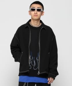 VAPORIZE / Stitch Zip Blouson