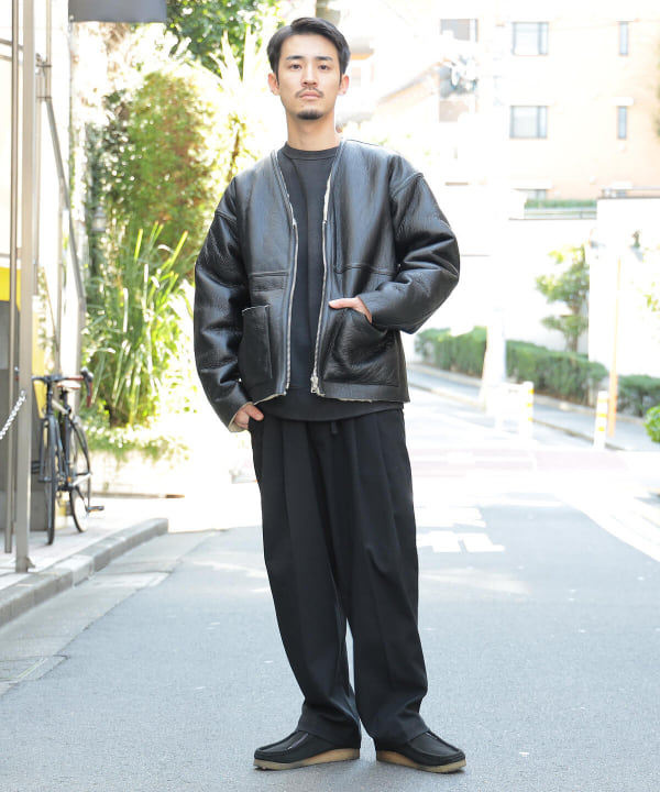 『即完品』BEAMS ムートンカーディガン sizeL BEAMS（ビームス）BEAMS / ムートン カーディガン（ブルゾン