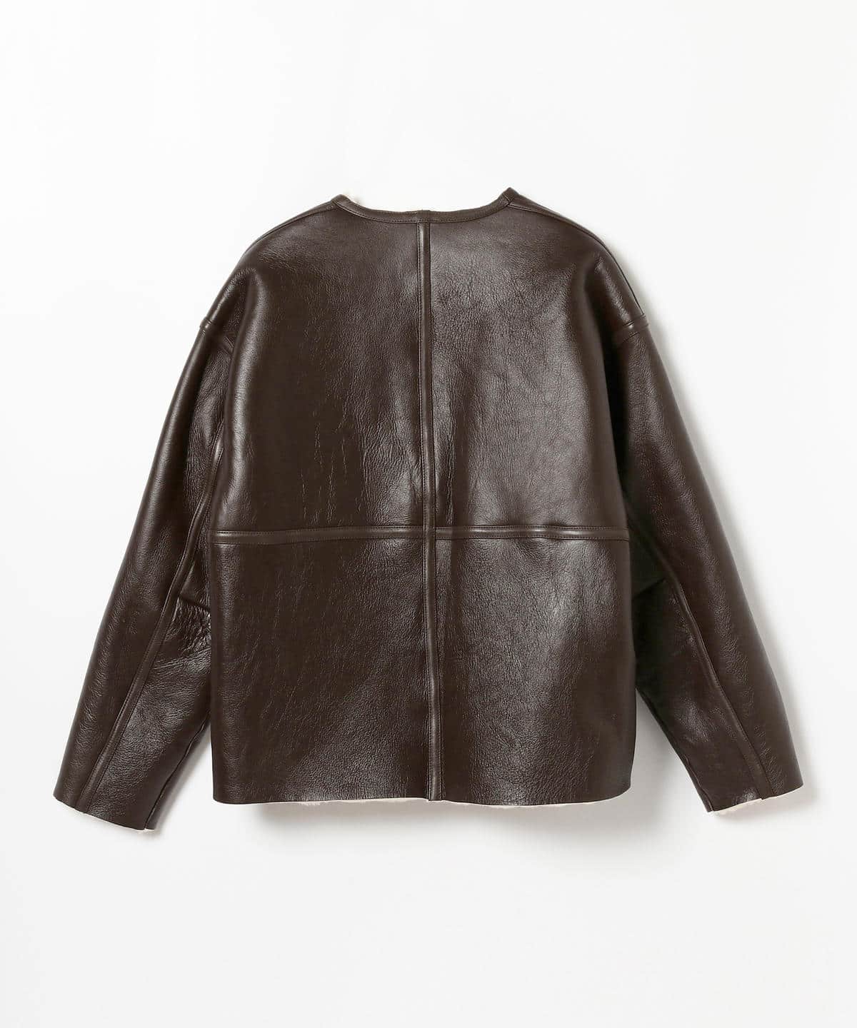 BEAMS（ビームス）BEAMS / ムートン カーディガン（ブルゾン ブルゾン