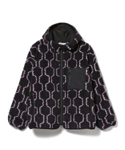 ROTOL / Hexagon Boa Zip Hoodie