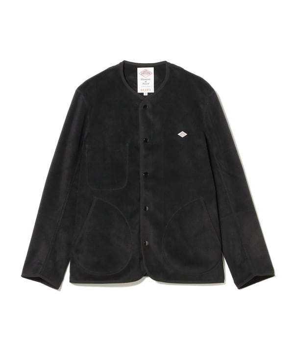 ■美品DANTONビームス別注 【定価2.2】丸襟シングルジャケット36ネイビー □美品DANTONビームス別注 【定価2.2】丸襟シングルジャケット36