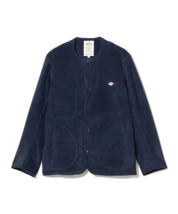 DANTON ビームス別注　フリースジャケット　ネイビー BEAMS（ビームス）【別注】DANTON / フリース ジャケット（ブルゾン