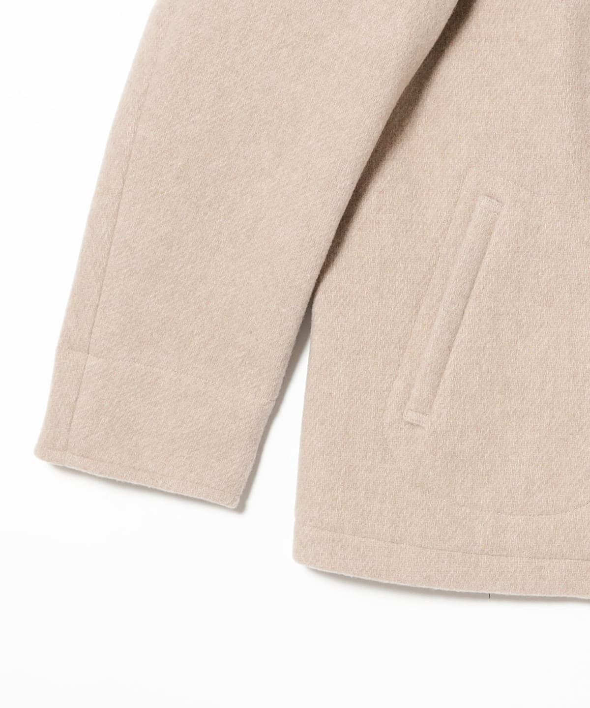 BEAMS（ビームス）DANTON / WOOL PILE ROUND COLLAR JACKET（ブルゾン